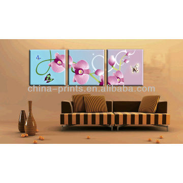 Mais recente Digital Butterfly Orchid Canvas impressão para decoração em preço de desconto